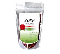 NN Rose Petals, 100g | Gulab Patti (Petal) Soler Dried for Decoration on Food and Skin Care | Herbal Tea VIT - C | Toppings for Indian Sweets - 100g