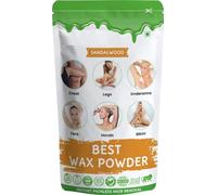 NN Wax Powder for Hair Removal Bikini, Hair Removal Wax Powder, Natural & Organic Hair Remover for Women and Men, 100 g of Effective Hair (Sandalwood)