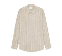 Nn07 - Enzo Classic Collar Linen Shirt - Homme - Chemises - Beige - Taille: S