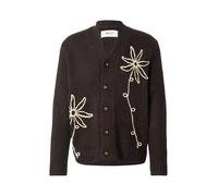 NN07 Vestes en maille 'Mika' beige / chocolat, Taille XL