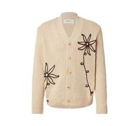 NN07 Vestes en maille 'Mika' beige / chocolat, Taille XXL