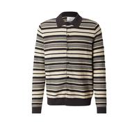 NN07 Vestes en maille 'Nolan' beige / marine / brun foncé, Taille S