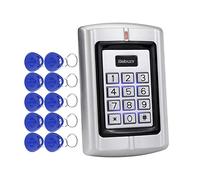 NN99 Système de contrôle d'accès de Porte Kit RFID Clavier Metal Case Rétro-Éclairage 125KHz Lecteur de Carte + 10 pcs Porte-clés BC2000