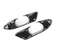 NNBINK Cache Antibrouillard Compatible avec Mercedes pour Benz Classe C W203 C230 C240 C32 2038851853 Grille D'aération pour Phares Antibrouillard De Voiture 2038851753