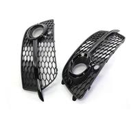 NNBINK Cache Antibrouillard Compatible avec Q5 pour SLine SQ5 4 Portes Sport 2014-2017 2 Grilles De Phares Antibrouillard Avant Gauche Droit en Nid d'abeille Hexagonales