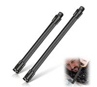 NNBWLMAEE 1/2 Flexible Shaft Extension Extender Torque Socket Ratchet Spanners Electric Wrench Connecting Rod, 360° Swivel Spring Steel Extension for Tight Spaces and Hard-to-Reach Bolts (14.2"+9.8")
