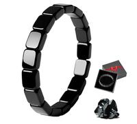 NNBWLMAEE 2026 New Hematite Bracelet for Men, Mens Bangle with Minimalist Masculine Design, Comfortable Wear, Restore Confidence Your Edge, Gift for Dad, Husband, Boyfriend (1PC)