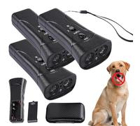 NNBWLMAEE 2026 New Petgentle Dog Trainer, 11cm Pet Gentle Anti Barking Device with HD Display & LED Flashlight, Safe & Effective Bark Silencer for All Dog Breeds, Indoor & Outdoor Use (3PCS)