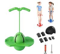 NNBWLMAEE Children's Balance Jumping Ball, Non-Slip Bouncing Ball with Handle and Pump, Safe Hopper Toy for Kids Ages 5+, Boys Girls and Adults Fitness Coordination Balance Training (A6)