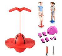 NNBWLMAEE Children's Balance Jumping Ball, Non-Slip Bouncing Ball with Handle and Pump, Safe Hopper Toy for Kids Ages 5+, Boys Girls and Adults Fitness Coordination Balance Training (A2)