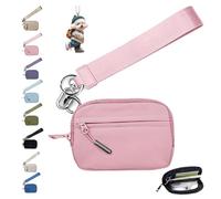 NNBWLMAEE Commonlyto Wallet, The Wallet 2nd Gen, Commonlyto Small Nylon Wristlet Purses, with Zipper Waterproof Material, for Women's Daily Travel and Shopping (D)