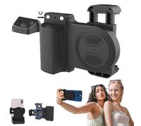 NNBWLMAEE Elevopro Vlogger Pro, Magnetic Camera Handle Bluetooth Bracket, Phone Camera Grip, 2-in-1 Bluetooth Camera Handle, Snap Grip Works on All Smartphones (Mobile Phone Clip,A)