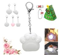 NNBWLMAEE Love Wallet Tote Bag Touch Sensing Light, Handbag Sensing Light, Purse Glow Heart Lights, Romantic Heart-Shaped Lamp, Rechargeable Sensor Activated for Girls Women (Cat Paw)