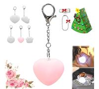 NNBWLMAEE Love Wallet Tote Bag Touch Sensing Light, Handbag Sensing Light, Purse Glow Heart Lights, Romantic Heart-Shaped Lamp, Rechargeable Sensor Activated for Girls Women (Heart-2)