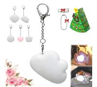 NNBWLMAEE Love Wallet Tote Bag Touch Sensing Light, Handbag Sensing Light, Purse Glow Heart Lights, Romantic Heart-Shaped Lamp, Rechargeable Sensor Activated for Girls Women (Cloud)