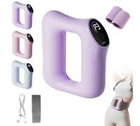 NNBWLMAEE Multifunctional Full-Body Fascia Ring, 2 in 1 Full-Body Fascia Massager, for Butt, Waist, Leg, for Muscle Recovery & Relaxation, Adjustable Massage Modes (Purple)