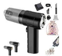 NNBWLMAEE Nieeydr Vacuum, Nieeydr Hand Held Vacuums, Automatic Vacuum Cleaner Powerful Solutions Type-C Charging, Powerful Suction,Type-C Charging, for Car, Home (Silver)