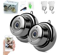 NNBWLMAEE Upgraded Ultra-Invisible No-Plug Camera, Invisible Mini Spy Camera Wireless, Compact Small WiFi Indoor Monitor with App Remote Viewing, HD 1080p, Indoors Security Cameras (Mix)