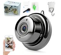 NNBWLMAEE Upgraded Ultra-Invisible No-Plug Camera, Invisible Mini Spy Camera Wireless, Compact Small WiFi Indoor Monitor with App Remote Viewing, HD 1080p, Indoors Security Cameras (no Intercom)