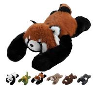 NNBWLMAEE Weighted Plush Animal for Kids & Adults, 30/45/60CM Cute Weighted Stuffed Animal, Hugging Pillow, Snugly Panda Sloth Stuffed Toy,Gift for Boys Girls (Raccoon,65CM)