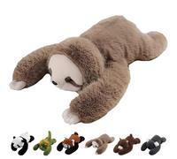 NNBWLMAEE Weighted Plush Animal for Kids & Adults, 30/45/60CM Cute Weighted Stuffed Animal, Hugging Pillow, Snugly Panda Sloth Stuffed Toy,Gift for Boys Girls (Sloth,30CM)