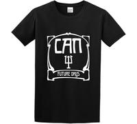 NNCKPYSOU Men's Can Future Days Tribute Krautrock Print T Shirt