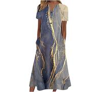 NNGOTD Robe de Plage Femme Blanche Robe Boheme Chic Et Glamour Imprime Dress Femmes Grande Taille Sexy Bretelle Robes Courte Loose sans Manches Dresses éTé Noir Blanc Taille Robe Bohème Chic