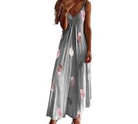 NNGOTD Robe de Soiree Femme Femmes Tank Robe de Travail Chic et Elegant Décontractée Couleur Unie Manche Courte Paire avec Jupe Vêtements Femme Cotton en Line Chemise Maxi Robes Robe Fendue