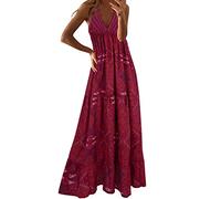NNGOTD Robe été Femme Dos Nu Robe De Cocktail Soirée Bal en Dentelle Mousseline Manche Courte Promo Demoiselle Honneur pour Fête Cérémonie Anniversaire Bal Mariage Robe Robe Rose Poudré Femme