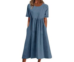 NNGOTD Robe Femme été à Bretelle Fluide Longue Bohème Grande Taille Impression Vintage Mousseline De Soie Rétro Dentelle Mode Disco 2023