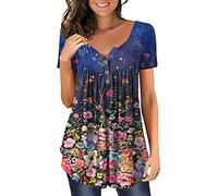 NNGOTD Tee Shirt Femme Grande Taille, Femme Top en Deep V Blouse Collant sans Manches Style en Dentelle Shirt Transparent Haut Femme Chic Chemise Gaze De Coton Femme Blouse Femme Ete