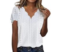 NNGOTD Tshirt Femme Grande Taille, Chemise à Manches Longues en Coton Lin Coton Plage Coupe Ample Tops Blouse Tshirt Blanc Femme