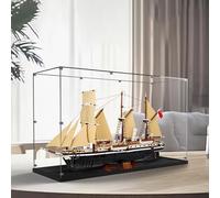 NNIESSD Vitrine en acrylique pour Lego 10335 Endurance Expedition Ship - Boîte de présentation transparente anti-poussière - Boîte de rangement rectangulaire de 86 x 31 x 51 cm