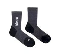 NNormal Chaussettes de running Merino Sock 2 - EU 43-46 - Noir