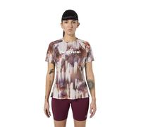 The Normal Company - T-shirt de running - Race T-Shirt 02 W Print - léger respirant - XS Marron