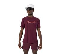 The Normal Company – T-shirt Race T-Shirt 02 – ultra léger, très respirant – Bordeaux S pour homme