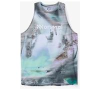 Nnormal - Débardeur de course - Race Tank Nature AI Print pour Homme - Taille S - Gris Gris S