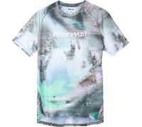 Nnormal - T-shirt de course - Race T-Shirt Nature AI Print pour Homme - Taille XL - Gris Gris XL