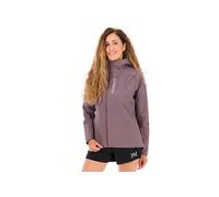 NNormal Veste de running femme Trail Rain Jacket – Imperméable à capuche Violet Taille M