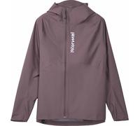 NNormal Veste de running femme Trail Rain Jacket – Imperméable à capuche Violet Taille M