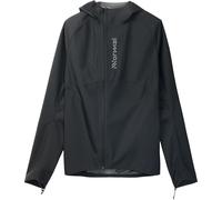 Nnormal - Veste de trail légère et imperméable - Trail Rain Jacket W Black pour Femme - Taille L - Noir Noir L