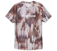 The Normal Company - T-shirt de running - Race T-Shirt 02 W Print - léger respirant - XS Marron