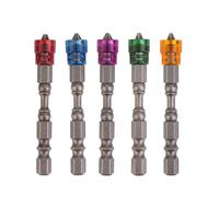 NnYuaUil Embouts de tournevis Phillips S2 PH2 à tige hexagonale simple/Double tête 65mm 1/4 pouces, 2 pièces/5 pièces