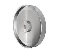 NnYuaUil Meule de 15 cm de diamètre x 2,5 cm de largeur, alésage de 12,7 mm, for l'affûtage des outils de tournage sur bois