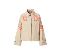 No. 1 Como Veste mi-saison 'BLUE' sable / jade / orange / rose clair, Taille M