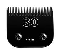 NO.10 NO.15 4FC 5FC 7FC Toilettage For Chien Noir, Lame De Tondeuse For Animaux De Compagnie Détachable, Compatible For Wahl, Km, Compatible For Andis, Tondeuses Coupe Lisse(Black0.5mm)