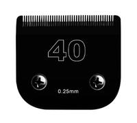 NO.10 NO.15 4FC 5FC 7FC Toilettage For Chien Noir, Lame De Tondeuse For Animaux De Compagnie Détachable, Compatible For Wahl, Km, Compatible For Andis, Tondeuses Coupe Lisse(Black0.25mm)