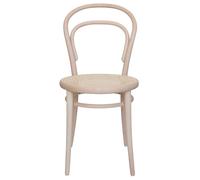 No 14 Chaise de Salle à Manger Rotin/Non Traité