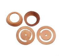 No 2 Pompe à pichet en cuir Valve inférieure en cuir 7,6 cm 1 5,1 cm Kit de pompe à eau Joint en cuir Ensemble de remplacement
