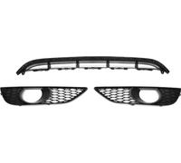 No.4L0807675 Grille De Pare-Chocs Inférieur Avant Capot Grille De Pare-Chocs Grille De Couvercle Feux Antibrouillard pour Audi Q7 2010-2015 Style Sport Avec Trou Noir 1 Ensemble